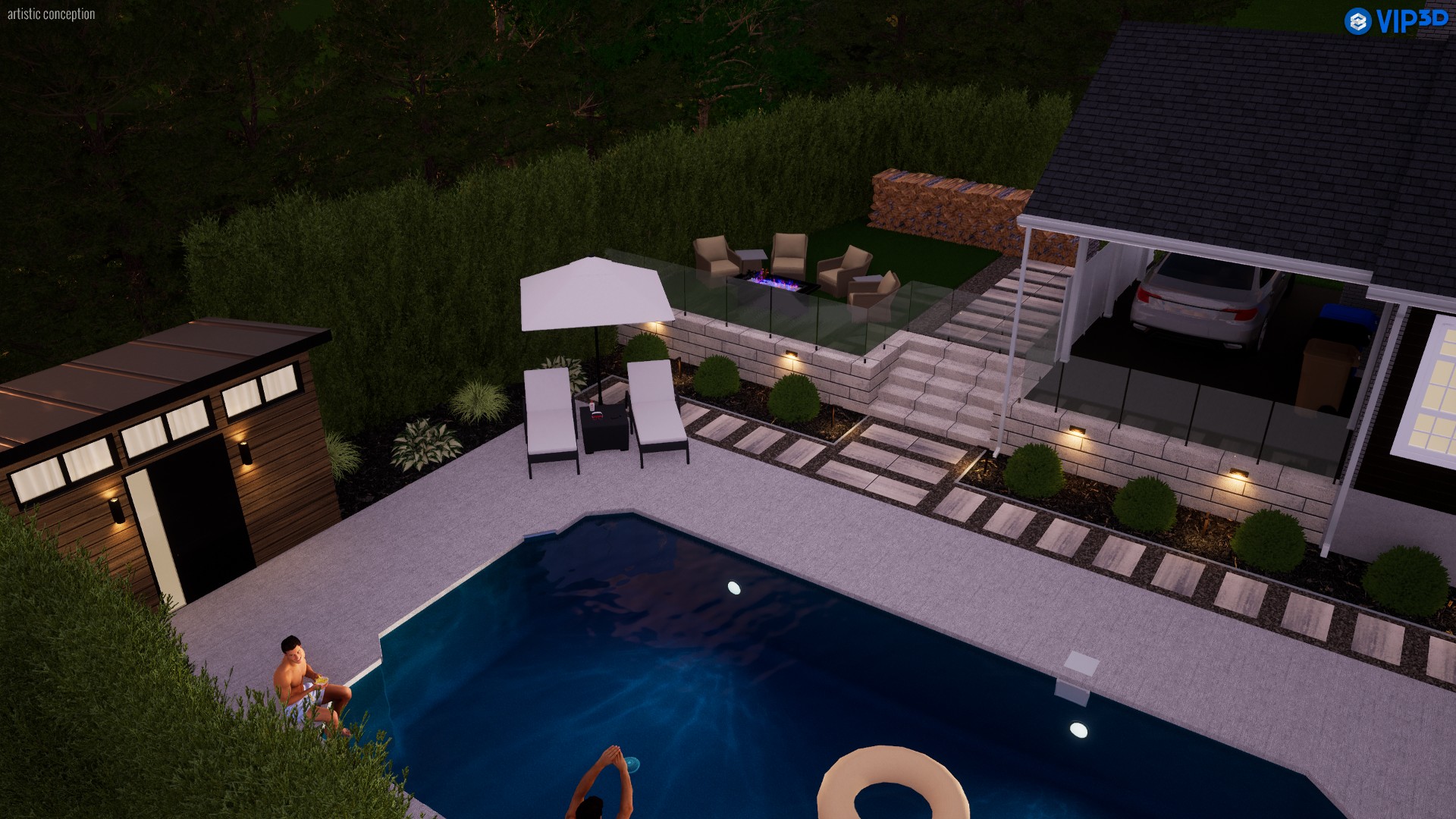 Conception 3D - Projet Metz, vue 3